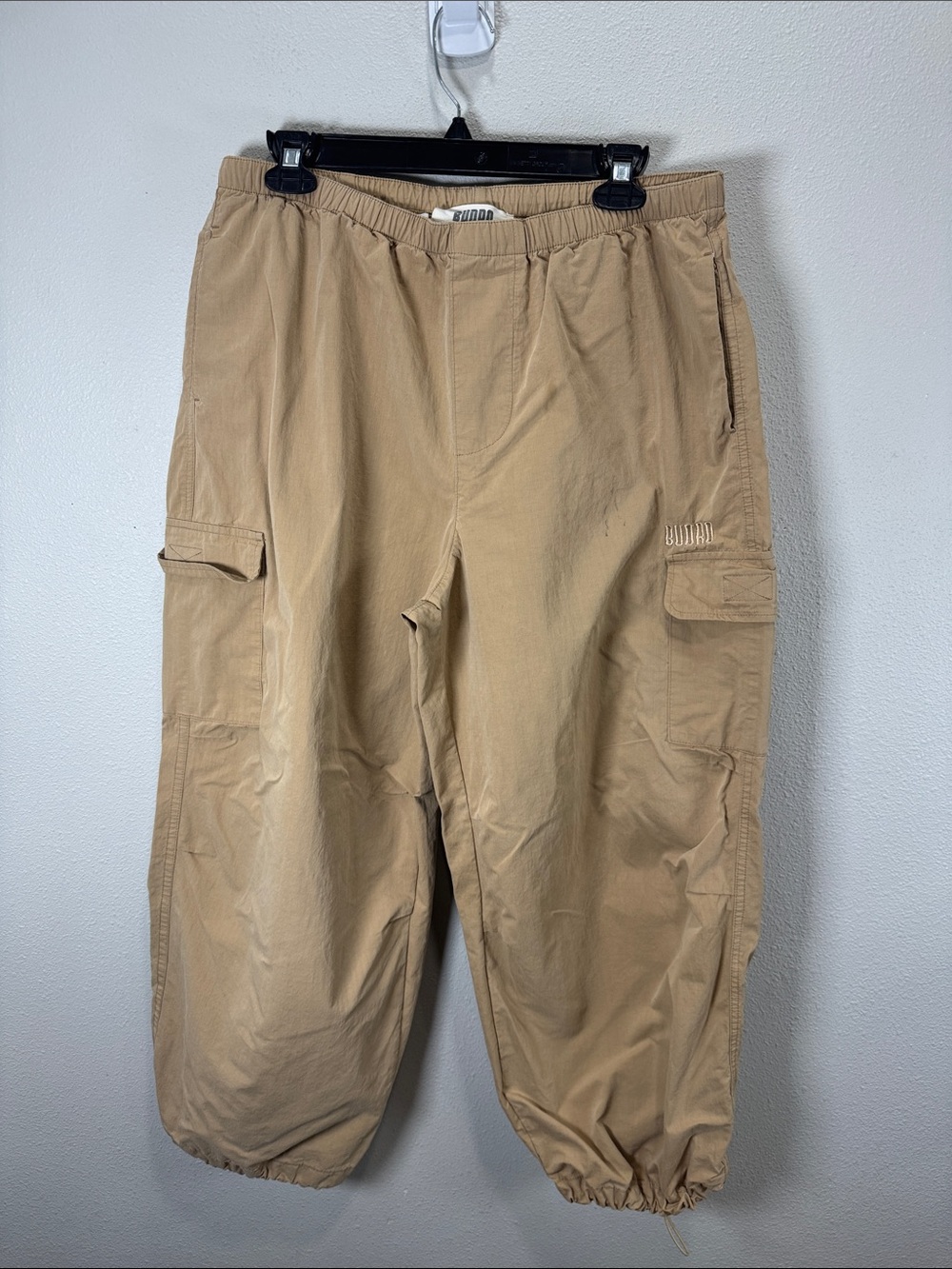 Budro Cargo Jogger Pants - Khaki ripstop‎